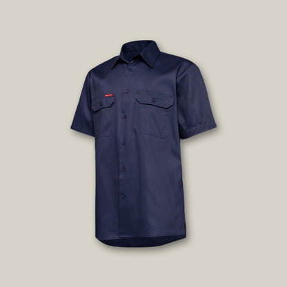 Core Short Sleeve Lightweight Vented Cotton Shirt