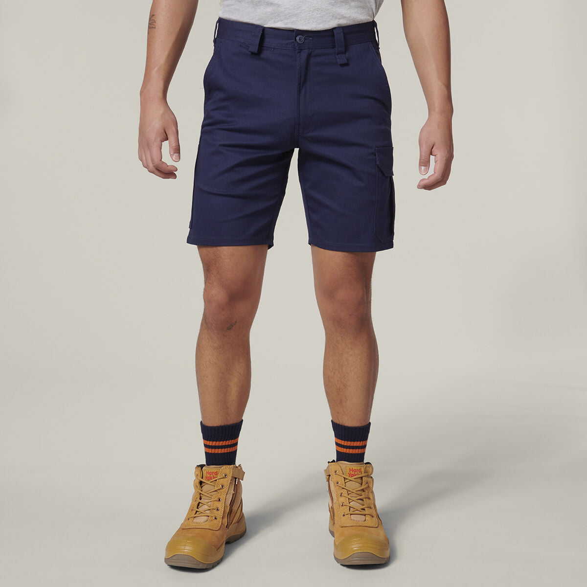 Core Relaxed Fit Stretch Cotton Work Cargo Short