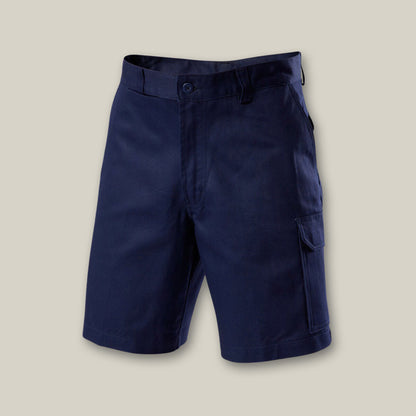 Relaxed Fit Mid Weight Cotton Drill Short