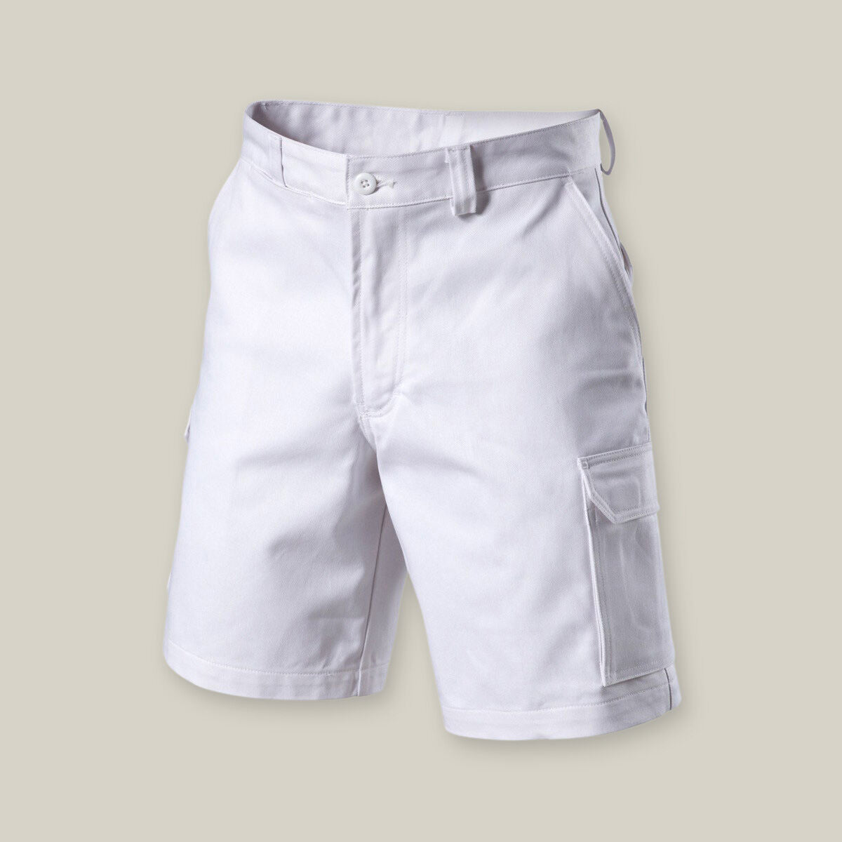 Relaxed Fit Mid Weight Cotton Drill Short