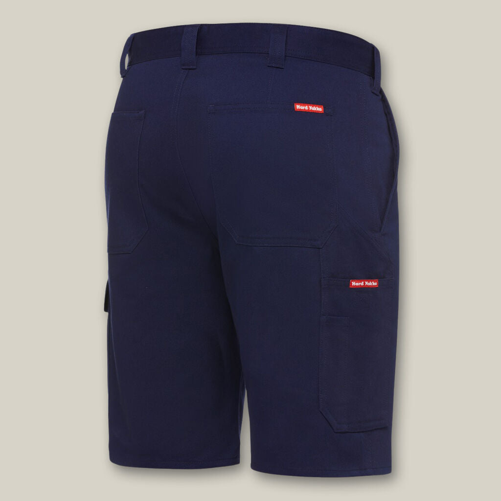 Core Relaxed Fit Cotton Cargo Drill Short