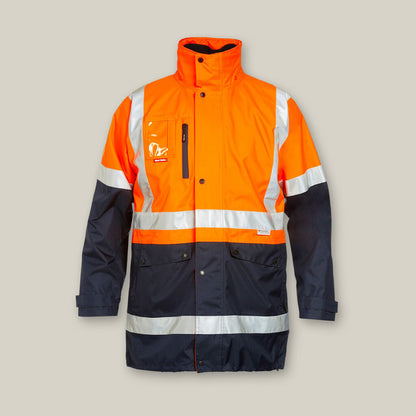 Hi-Vis 4-In-1 Taped Wet Weather Jacket