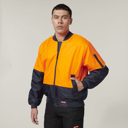 Core Hi-Vis 2 Tone Waterproof Bomber Jacket