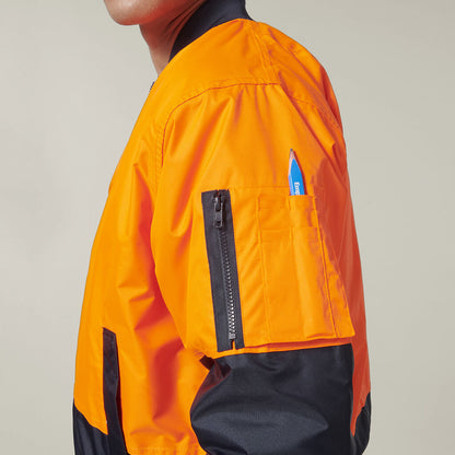 Core Hi-Vis 2 Tone Waterproof Bomber Jacket