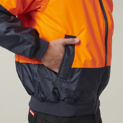 Core Hi-Vis 2 Tone Waterproof Bomber Jacket