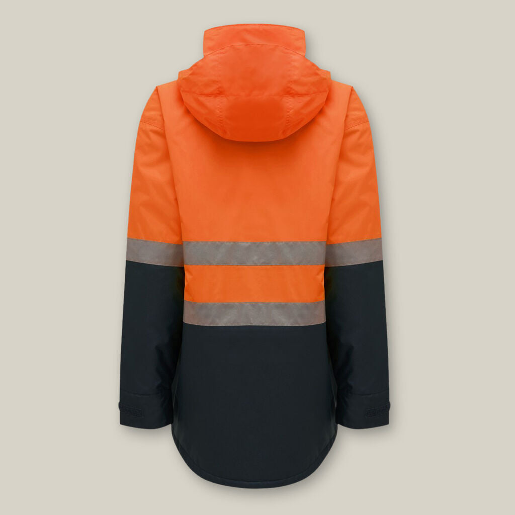 Core Hi-Vis 2 Tone Taped Quilted Waterproof Jacket