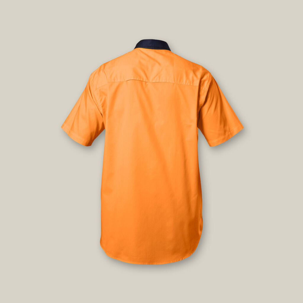 KOOLGEAR HI-VIS 2 TONE VENTED SHORT SLEEVE SHIRT