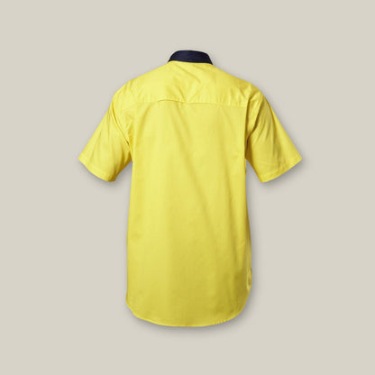 KOOLGEAR HI-VIS 2 TONE VENTED SHORT SLEEVE SHIRT