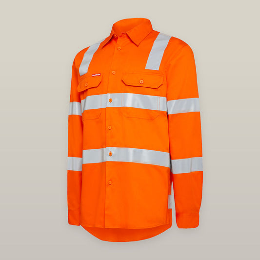 Women's Core Biomotion Hi-vis Taped Long Sleeve Cross Back