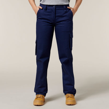 Women's Cotton Drill Cargo Pant