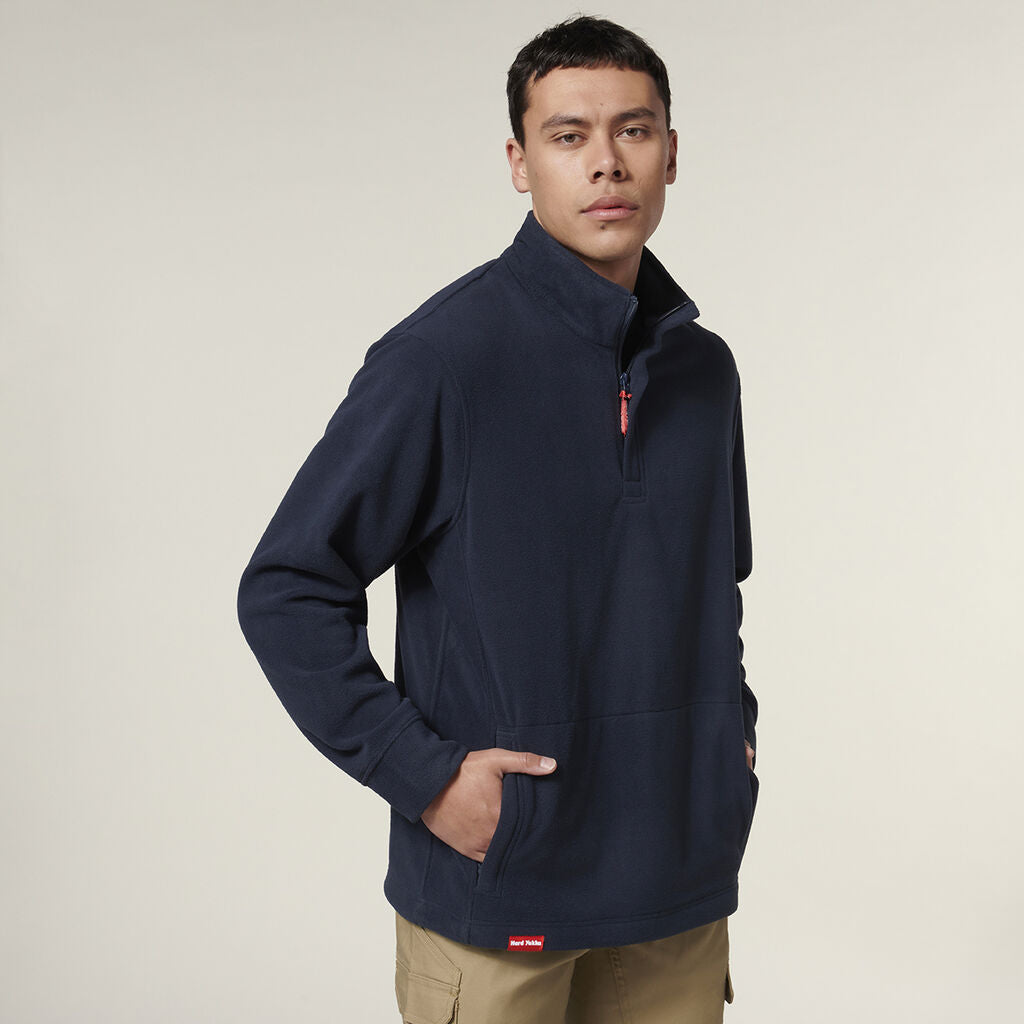 1/4 ZIP FLEECE WORKWEAR JUMPER