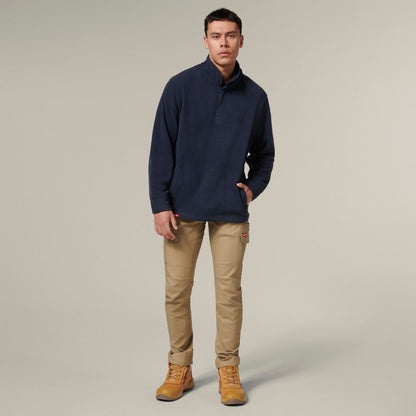 1/4 ZIP FLEECE WORKWEAR JUMPER