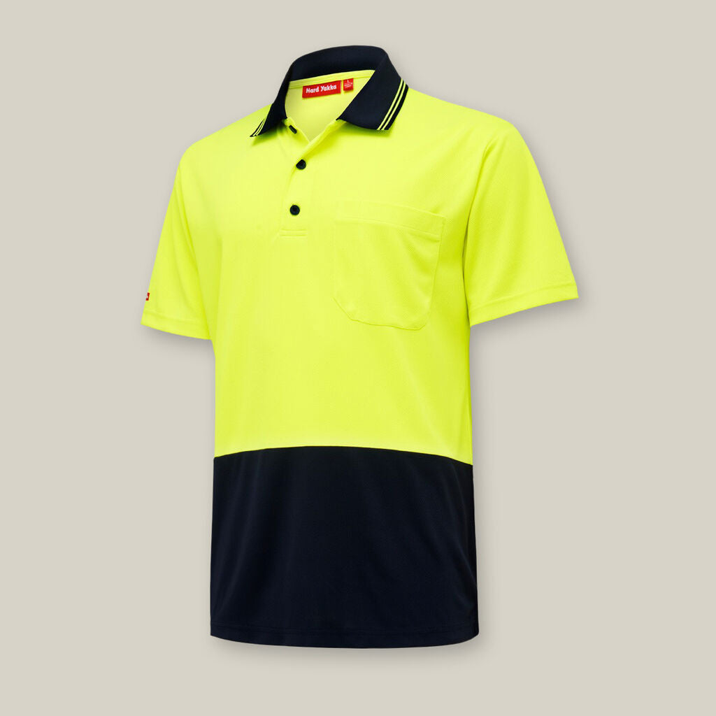 CORE 2 TONE HI-VIS SHORT SLEEVE POLO