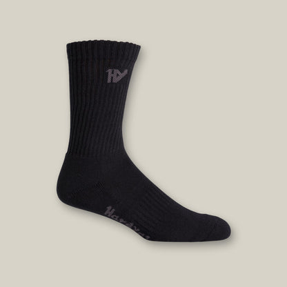 Padded Cotton Crew Work Sock - 5 Pack