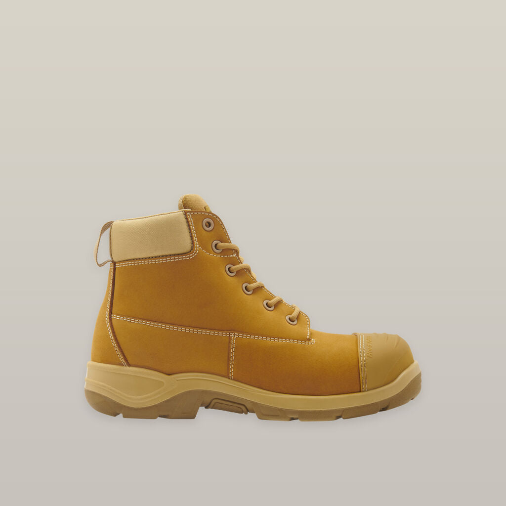 TOUGHMAXX 6Z Steel Toe Safety Boot - Wheat