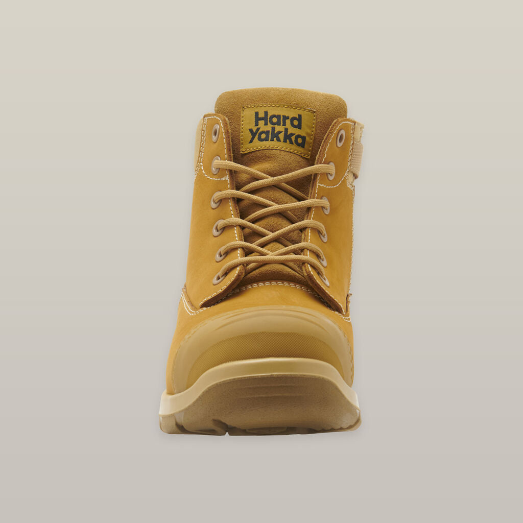 TOUGHMAXX 6Z Steel Toe Safety Boot - Wheat